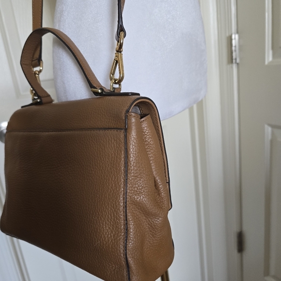 Michael Kors Callie brown crossbody bag - Picture 8 of 12